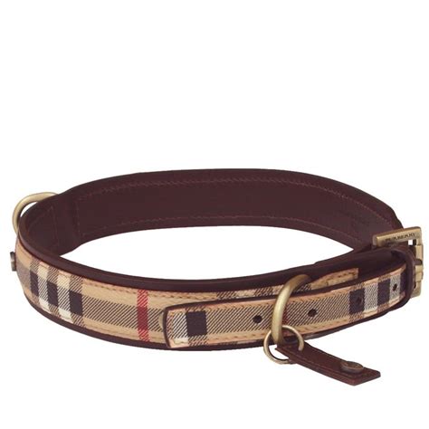 burberry leather collar|designer dog collars burberry.